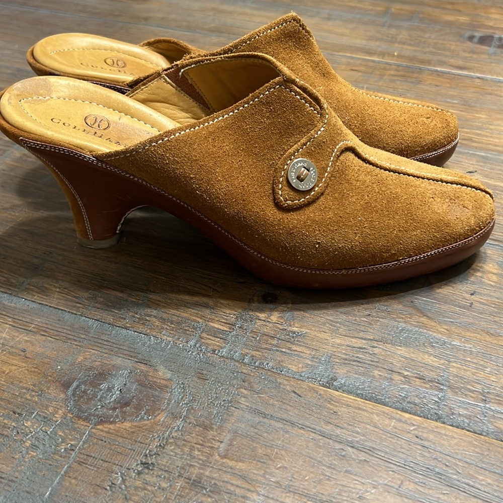 Vintage Cole Haan Devon Clog Mules Size 9B - Picture 9 of 9